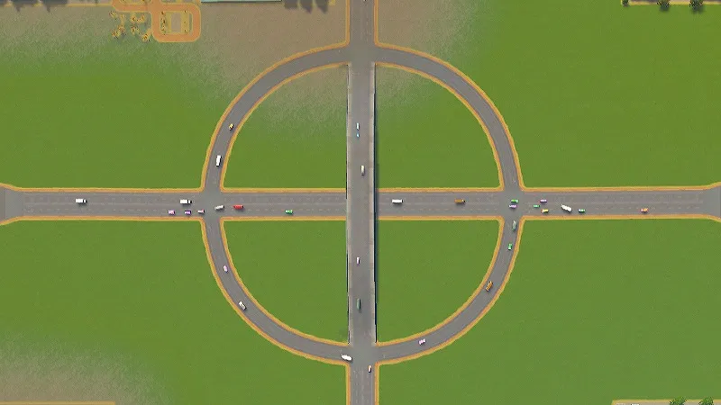 Cities:Skylines（PCゲーム）のジャンクションの交通の流れ