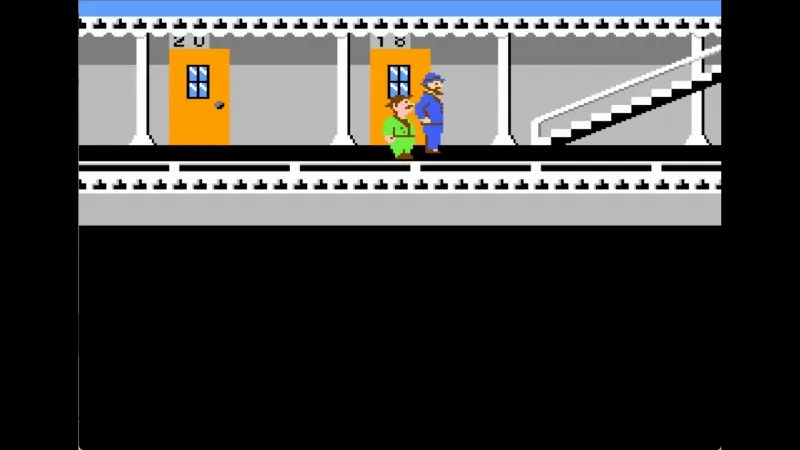 【FC】ミシシッピー殺人事件でチャールズが歩いている様子