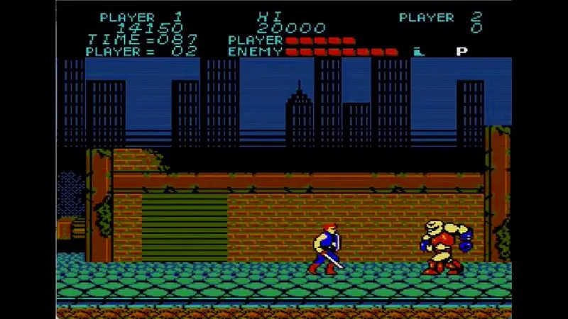 【FC】闘いの挽歌のアイアンアームとの戦い