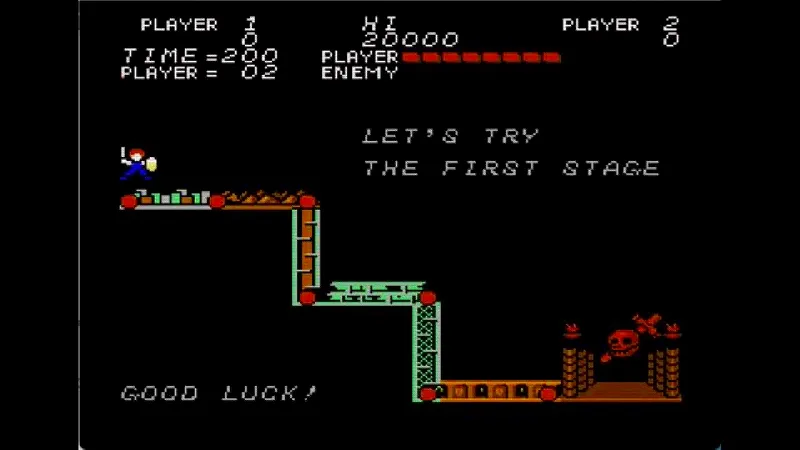 【FC】闘いの挽歌の全体マップ