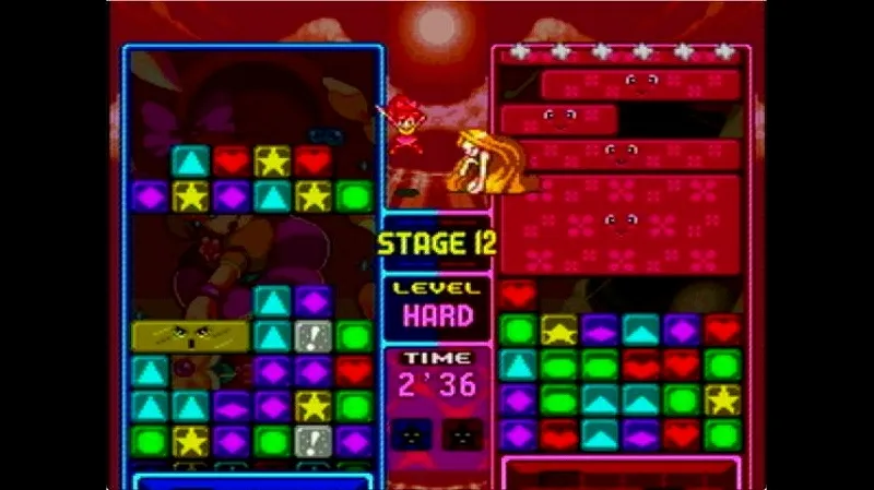 【SFC】パネルでポンでS-HARDの女王に勝利した場面(2分36秒)