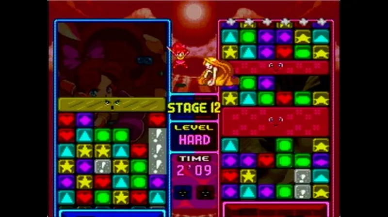 【SFC】パネルでポンでS-HARDの女王に勝利した場面(2分9秒)