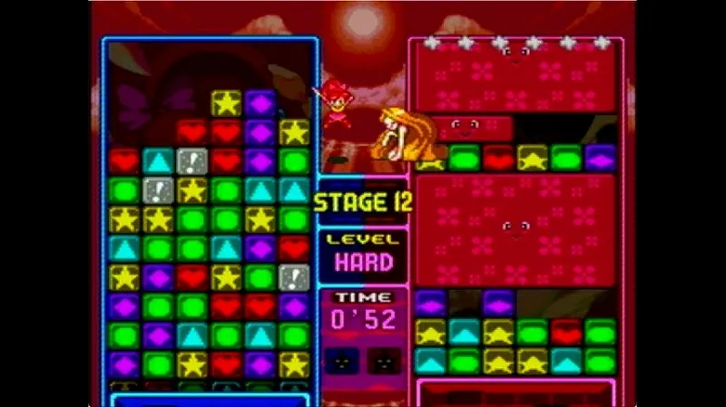 【SFC】パネルでポンでS-HARDの女王に勝利した場面(52秒)