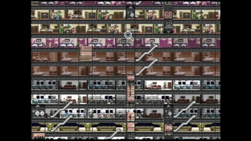 【SS】ザ・タワーの施設を分散したレイアウト