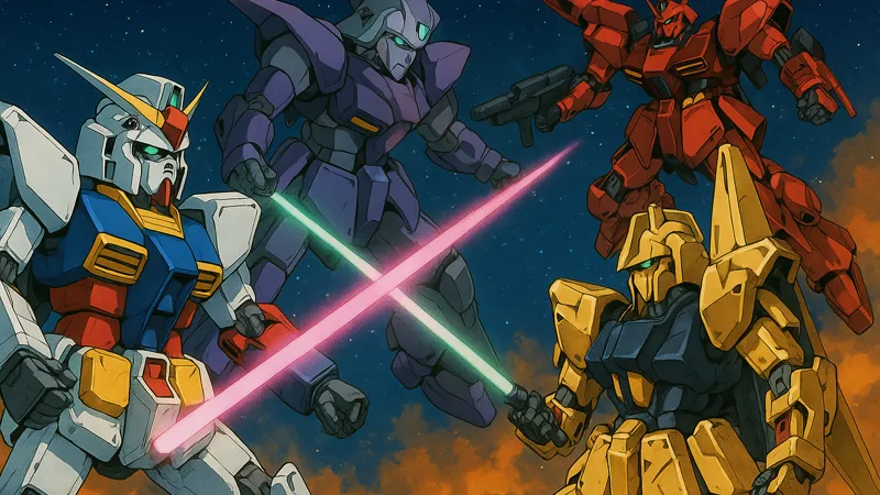 アニメ考察・レビュー|Zガンダムや逆シャアの名場面を振り返る