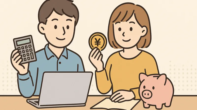 特定口座の説明に合った若者のイラスト